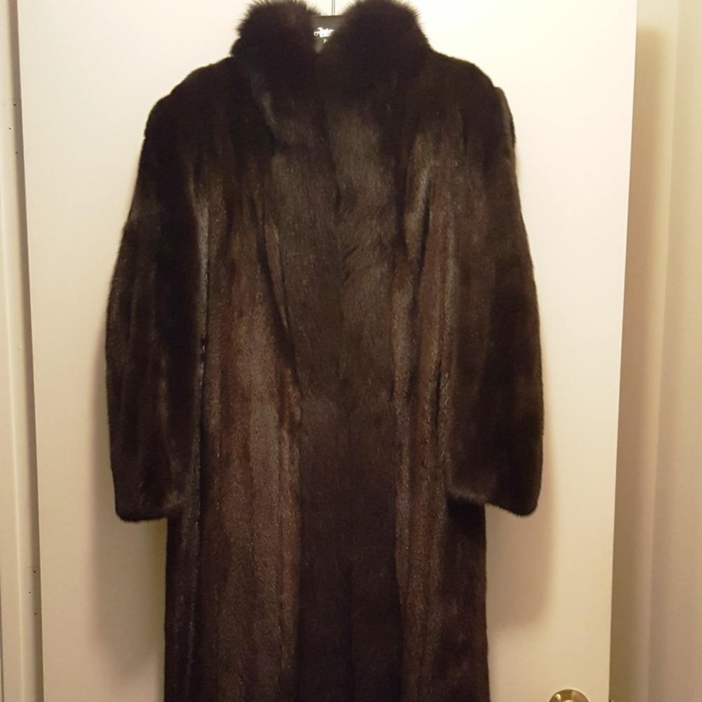 Antonovich Furs Blackglama Overcoat Mink Fur